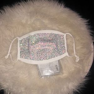 Swarovski bling face mask